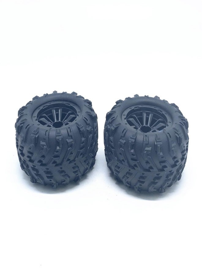 KingVal 2PCS Replacement 85MM Tire Wheel Tyre RC Spare Parts Compatible with JJRC Q117-A Q117-B RC Car - Image 5